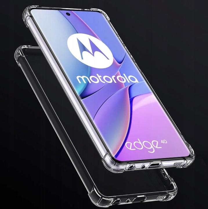 Immagine prodotto Screenguard Motorola Edge 40 Custodia Crystal Soft Airbag Bumper (Motorola Edge 40)