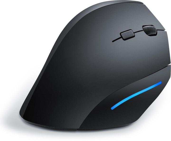CSL mouse ergonomico senza fili, mouse verticale ergonomico a 2,4 GHz, contro la sindrome RSI del (Senza fili)