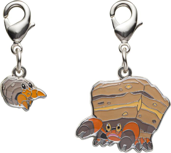 Actual product image Pokémon Pokemon Centre - Dwebble, Crustle keyring - 2 pieces