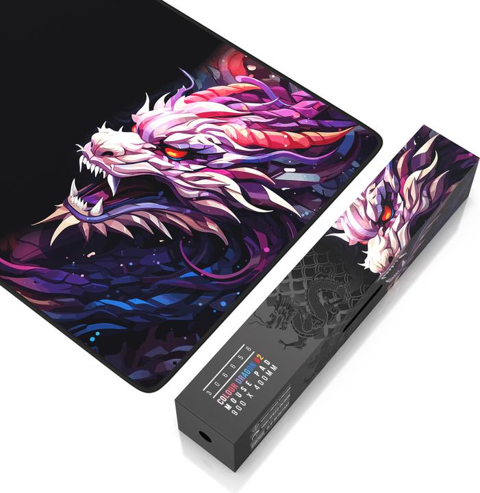 Actual product image Titanwolf Gaming Mouse Pad, 900 x 400mm XXL Speed Gaming Mouse Mat, Mousepad Extra Large Surface, Colour (XXL)