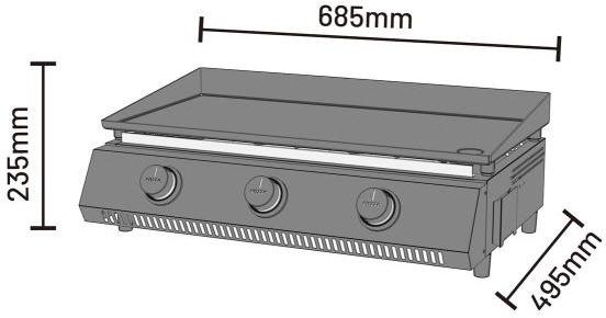 Image du produit Cozze 3 Brenner