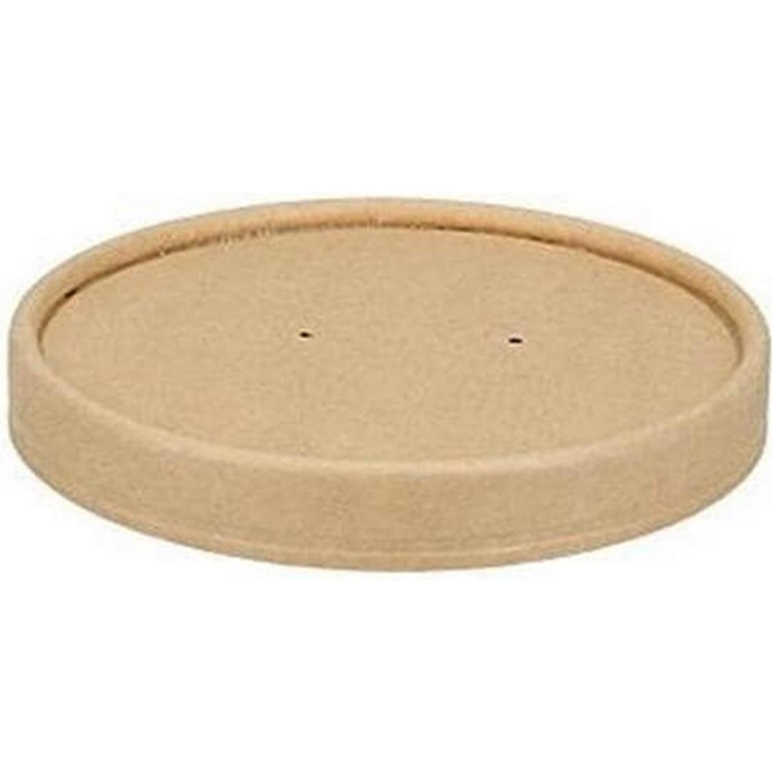Verive, Einweggeschirr, Deckel für Bio Schale aus Pappe (25 x)