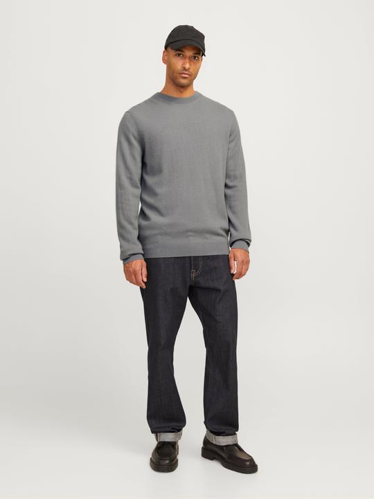 Produktbild Jack & Jones RDD Einfarbig Strickpullover mit Rundhals Strickpullover mit Rundhals (M)