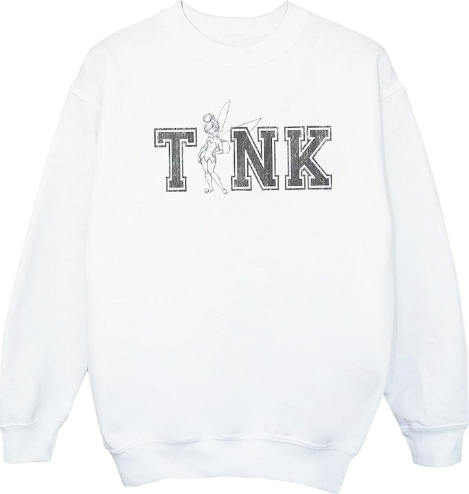Produktbild Disney Tinker Bell Collegiate Tink Sweatshirt Mädchen (152, 158)