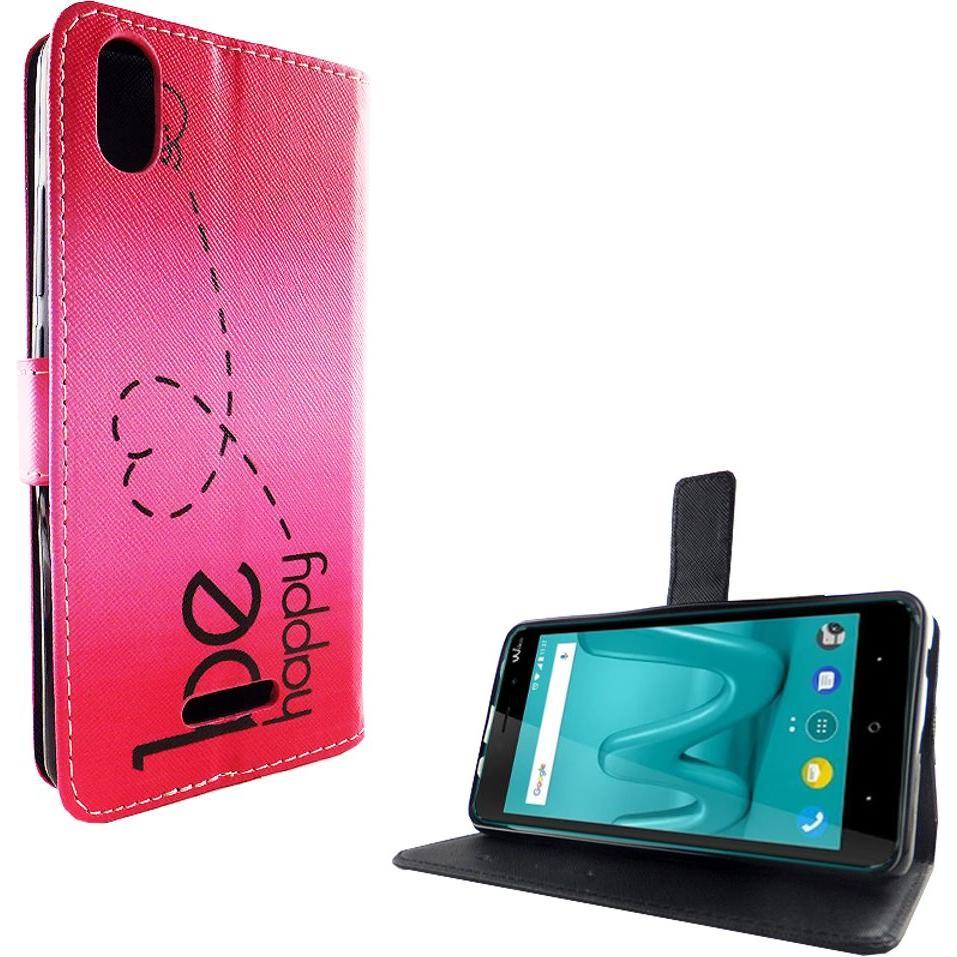 König Design Hülle Handy Schutz für Wiko Lenny 4 Plus Case Cover Tasche Wallet Etui Bumper (Wiko Lenny 4 Plus), Smartpho...