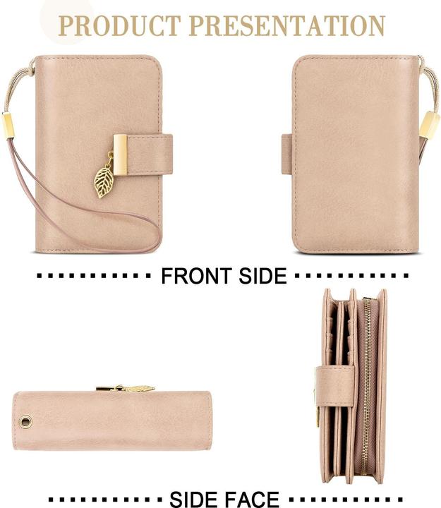 Produktbild Only-Bags.Store Ledergeldbörse Geldbörse mit vielen Fächern Brieftasche mit RFID-Schutz 18 Kartenfächer Geldbörsen