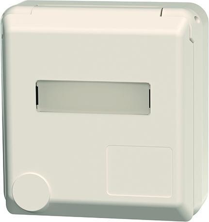 Produktbild Mennekes MEN 4974 Cepex-Schuko-Anb.Steckdose 16A 230V pws m Schriftf