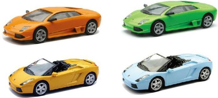 Produktbild New Ray Lamborghini Murcielago Lp640 & Gal Scala 1:43