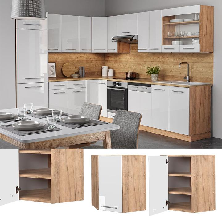 Produktbild Vicco Eckhängeschrank Fame-Line (57 x 34.10 x 72 cm)