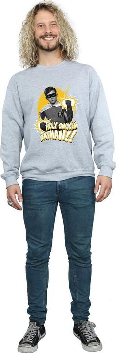 Image du produit - Sweat BATMAN TV SERIES ROBIN HOLY SMOKES - Homme (XXL)