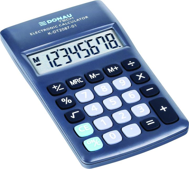 Produktbild Donau Kalkulator kieszonkowy 8 cyfr. czarny