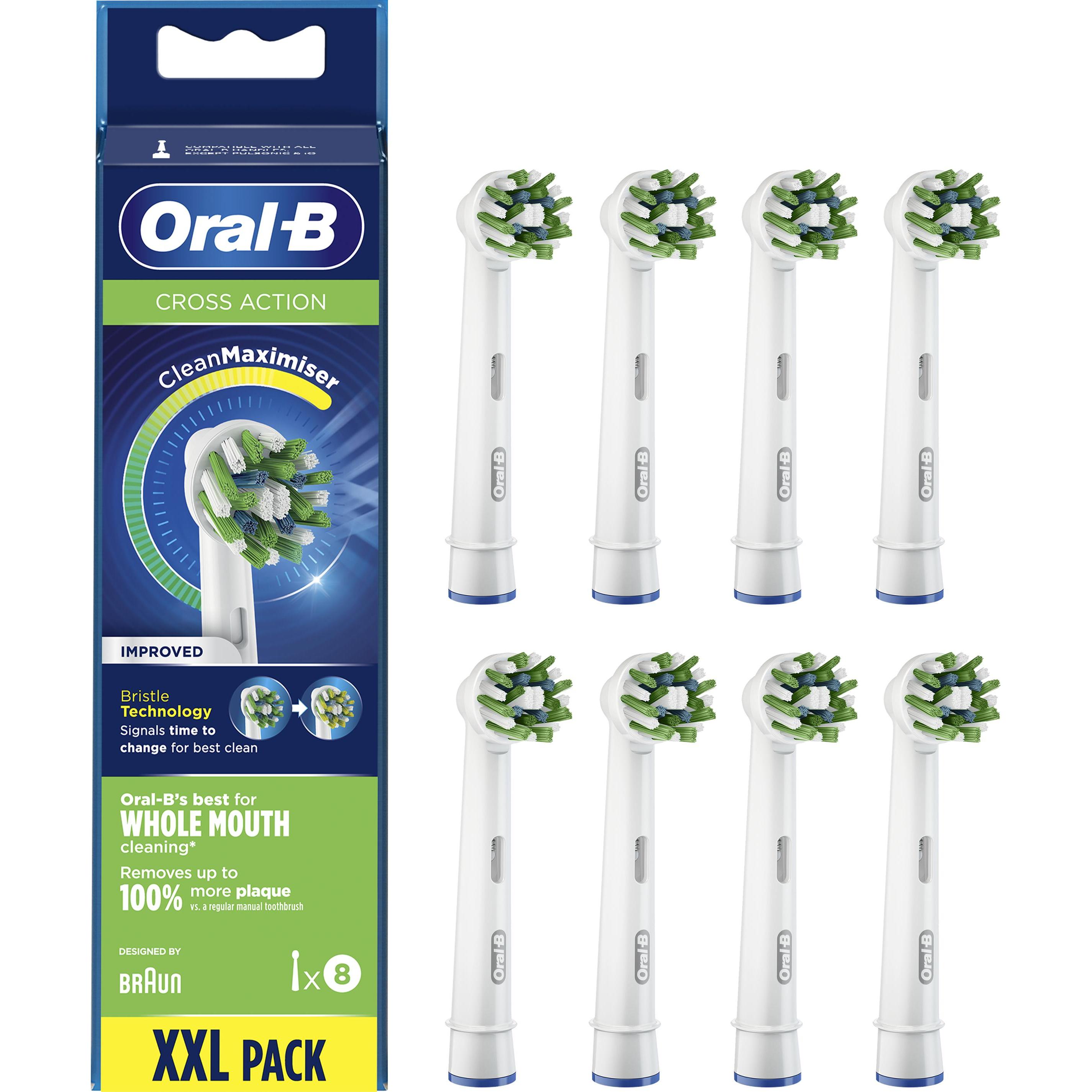 Oral-B, Zahnbürstenkopf, Cross Action CleanMaximiser (8 x)