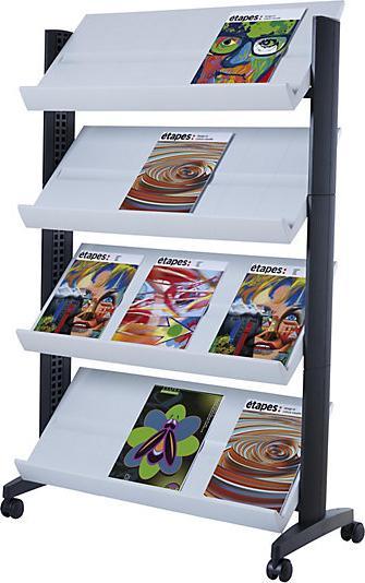 Image du produit kaiserkraft Porte-brochures mobile (A4)