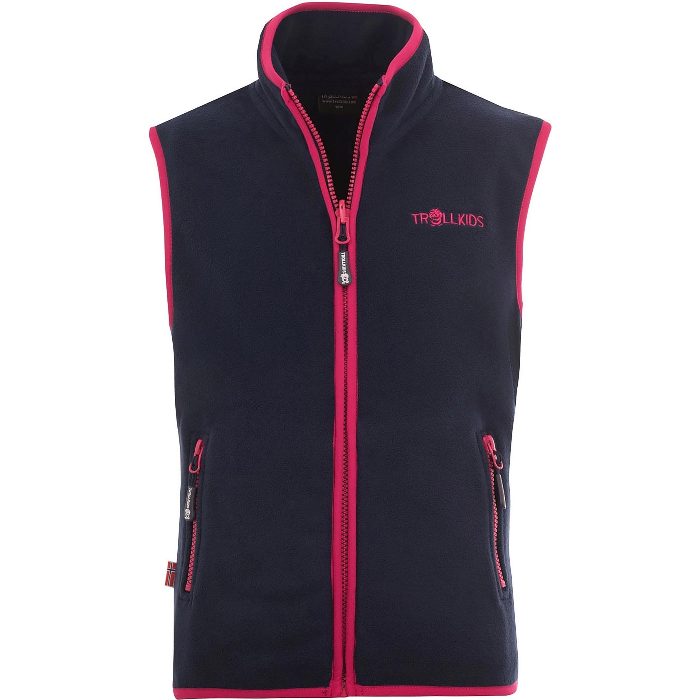 Trollkids, Unisex, Weste, Arendal Weste, Blau, (98)