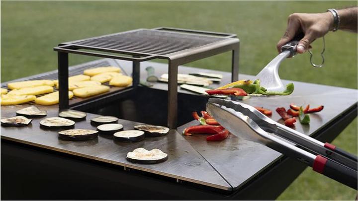 Immagine prodotto Oveneat Feuerschale BBQ Tower anthrazit (81 cm)