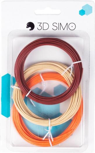 Actual product image 3D Simo 3DSimo PLA Spalvų (G3D3107) (PLA, 1.75 mm)