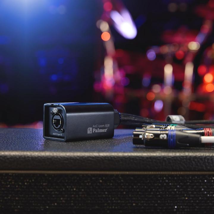 Actual product image Palmer Audio AoC Loom XLR F - Audio over Cat multicore adapter cable from Ethercon to 4 x XLR female