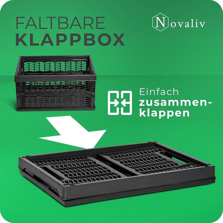 Actual product image Novaliv Folding boxes foldable stable