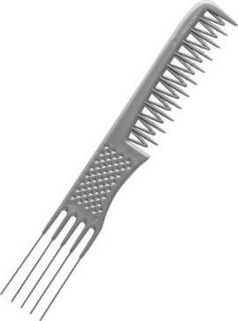 Immagine prodotto Hercules Sägemann TM 256 grigio 8" pettine a forcella per parrucchini con ago in acciaio inossidabile Master