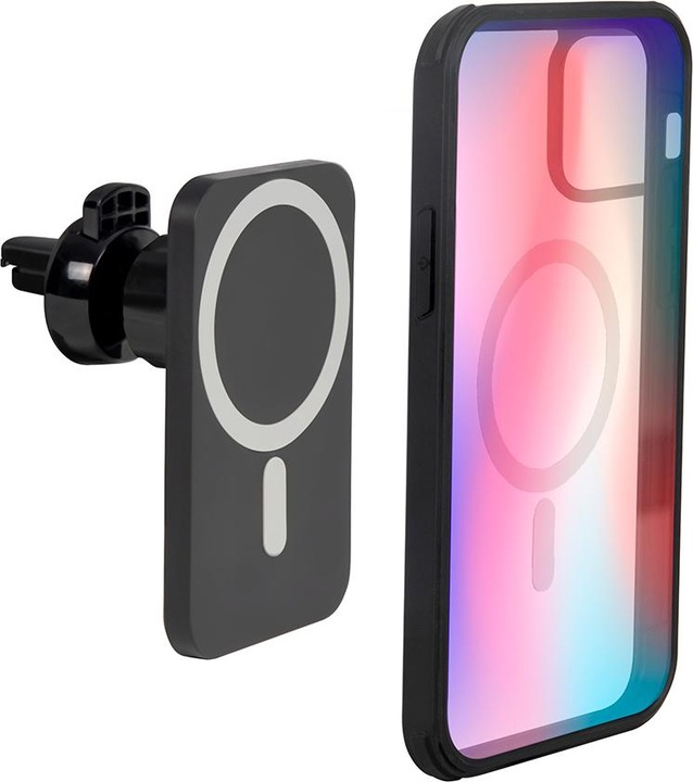 Actual product image Livoo Car magnetic holder and wireless charger