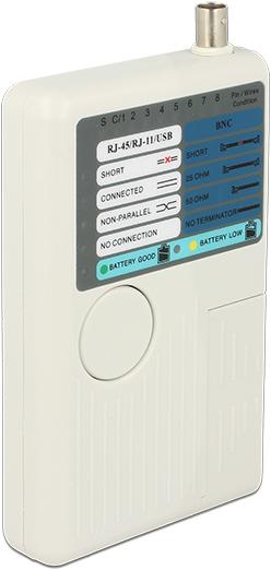 Adaptateur USB type micro-B femelle vers USB type B mâle, Mode d'emploi, Testeur de câbles, Résistance de terminaison BNC