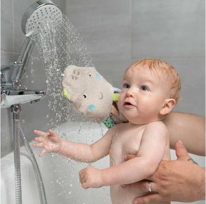 Actual product image Fehn Baby washing glove octopus