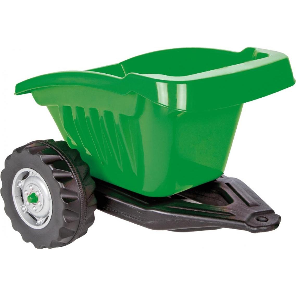 Jamara Kids Ride On Hänger Grün für Traktor Strong Bull
