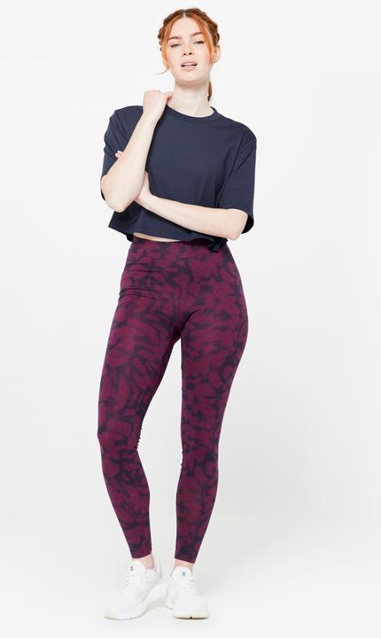 Produktbild Domyos T-Shirt Damen Crop Top - dunkelblau (XS)