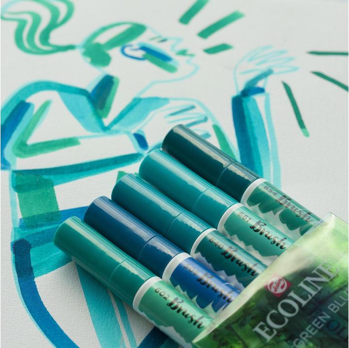 Actual product image Talens Ecoline (5 x)