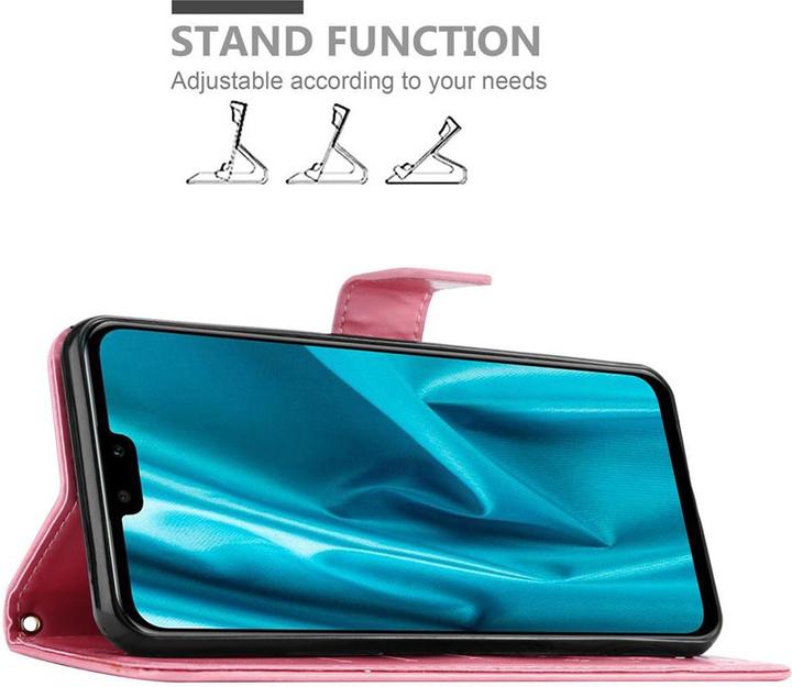 Immagine prodotto Cadorabo Copertina del libro di fiori (Huawei Y9 (2019))