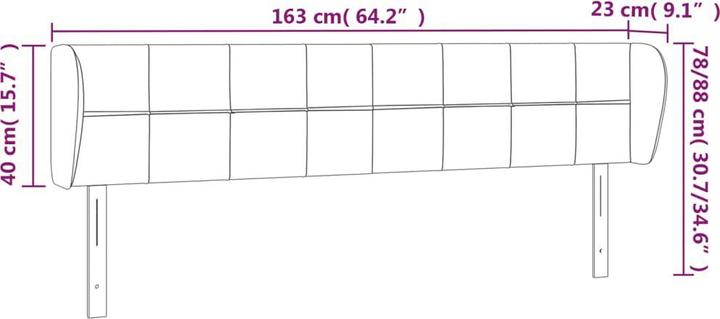 Image du produit vidaXL Andi (163 x 23 x 88 cm)
