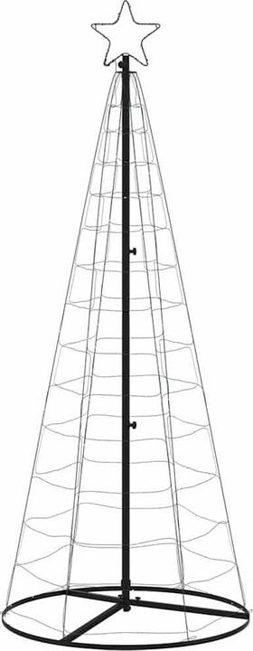 Image du produit vidaXL Sapin de Noël en forme de cône 200 LED 182 cm