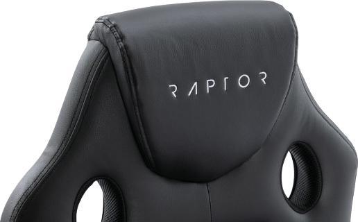 Produktbild Raptor Gaming Stuhl GS-40 PU + fabric /schwarz