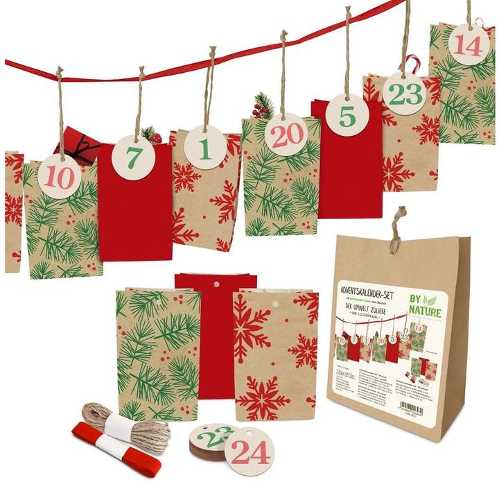 Image du produit Braun + Company Calendrier de l'Avent Set by Nature 24 sachets