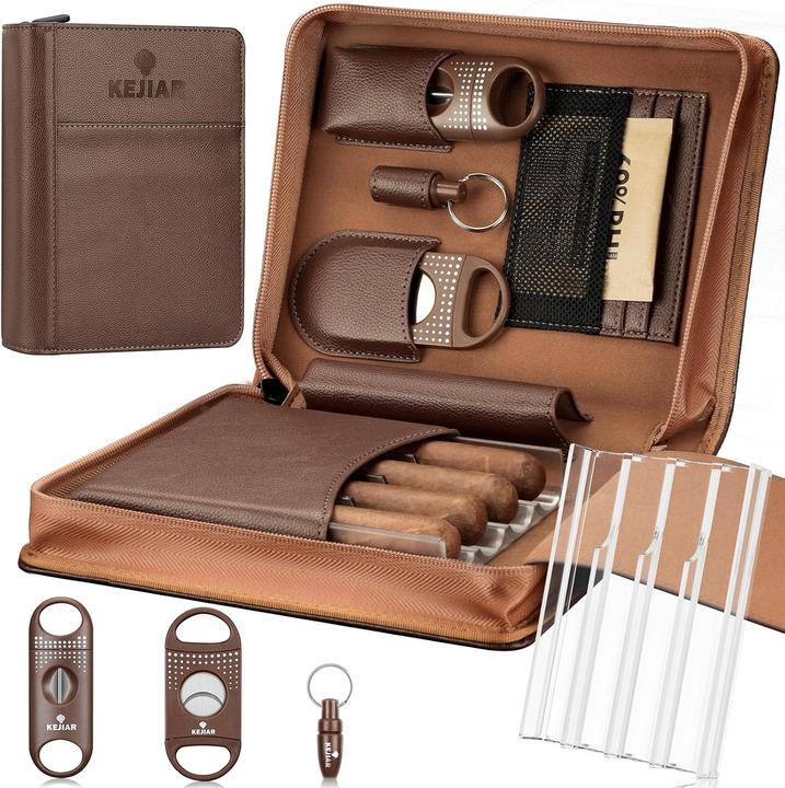 Kejiar Zigarren Humidor-Etui Geschenkset (4)