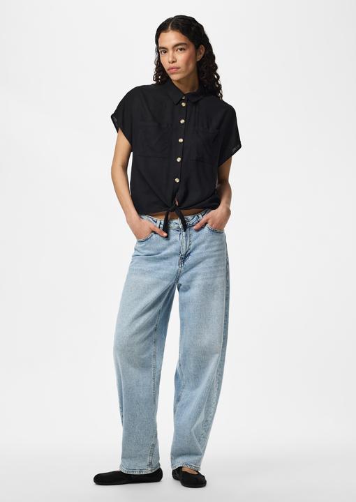 Produktbild Pieces Pcpia Ss Tie Shirt Noos (S)