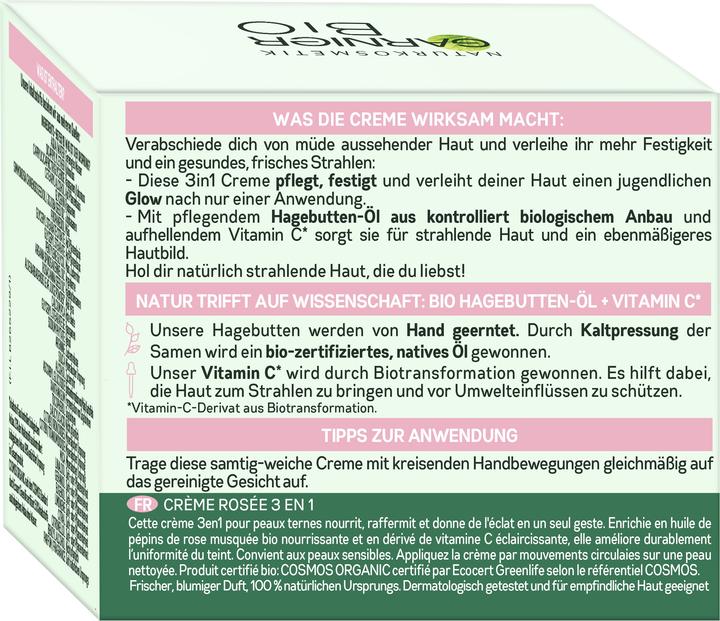 Image du produit Garnier Rosy Glow 3in1 (50 ml, Crème de jour)