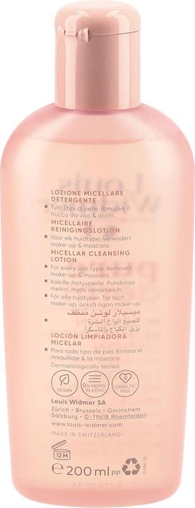 Actual product image Widmer Mizellen Reinigungslotion Unparf 200 ml (Micelle water, Cleansing lotion, 200 ml)
