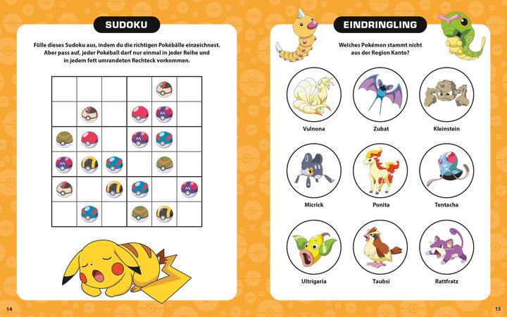 Produktbild Panini Pokémon: Willkommen in den neun Regionen! - Suchen - Rätseln - Malen