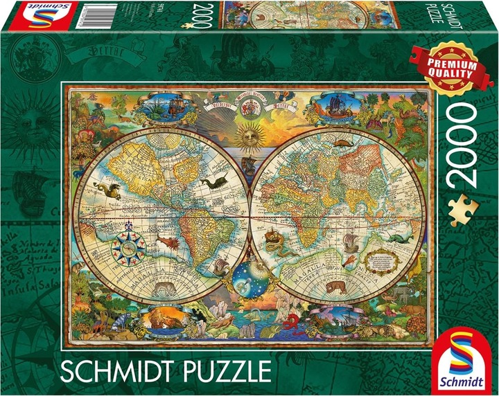 Produktbild Schmidt Spiele Gestalten der Erde 2000 Teile (2000 Teile)