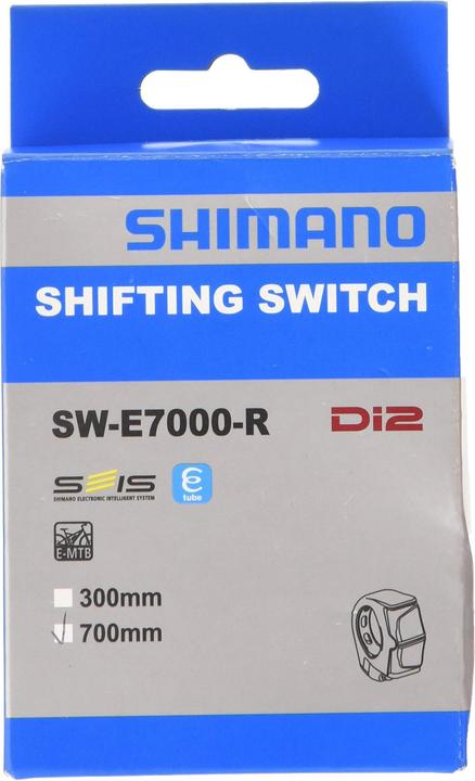 Produktbild Shimano STEPS SW-E7000-R Schalter Rechts Kabel 700mm für Schaltung mit Befestigung