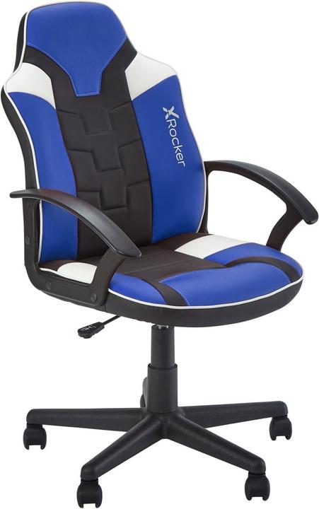 Produktbild X Rocker Gaming Stuhl Saturn Kinder /grau/blau