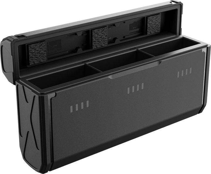 Image du produit Telesin Chargeur de poche à 3 emplacements et 2 kits de batteries Stamina pour GoPro Hero 9/10/11/12 (Hero 10, Héros 9, Hero 12, Hero 11)