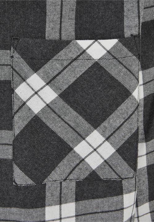 Produktbild Urban Classics Boxy Dark Checked Shirt (5XL)