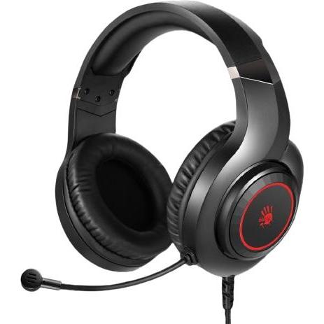 Bloody G220 (Kabelgebunden), Gaming Headset, Schwarz, Rot