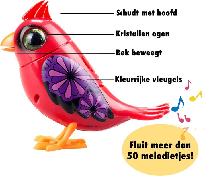 Actual product image Silverlit DigiBirds Cardinal Bird Interactief