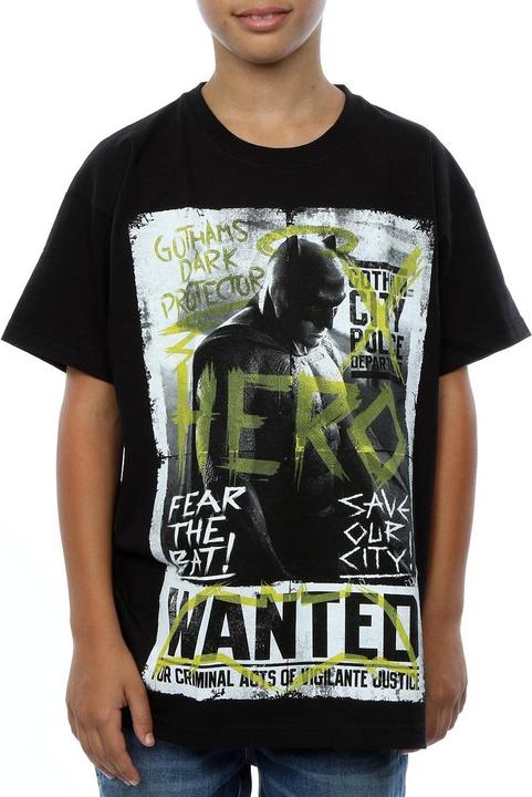 Image du produit T-Shirt Garçons Batman v Superman Wanted Poster (152, 158)