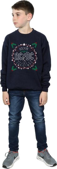 Immagine prodotto AC/DC Christmas Circle Felpa Ragazzi (152, 158)