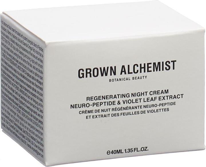 Produktbild Grown Alchemist Regenerating Night Cream: Neuro-Peptide & Violet Leaf Extract (40 ml, Nachtcreme)