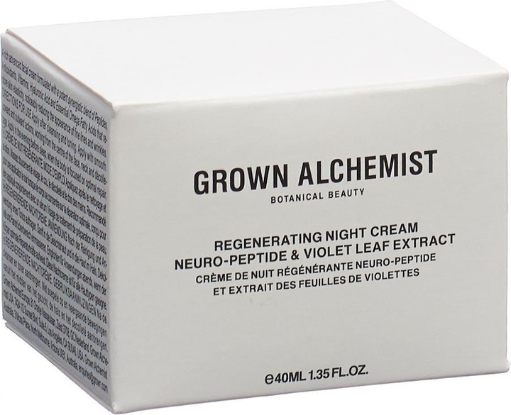 Actual product image Grown Alchemist Regenerating Night Cream: Neuro-Peptide & Violet Leaf Extract (40 ml, Night cream)